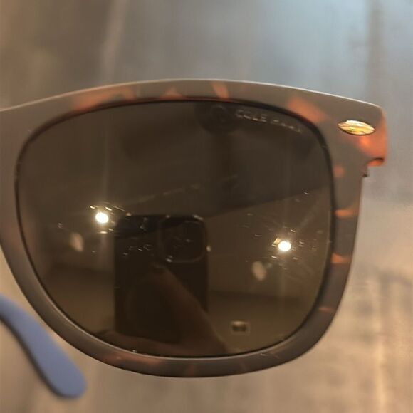 Cole Haan Acetate Zerogrand Blue & Tortoise Sunglasses Regular Wear - Picture 9 of 13